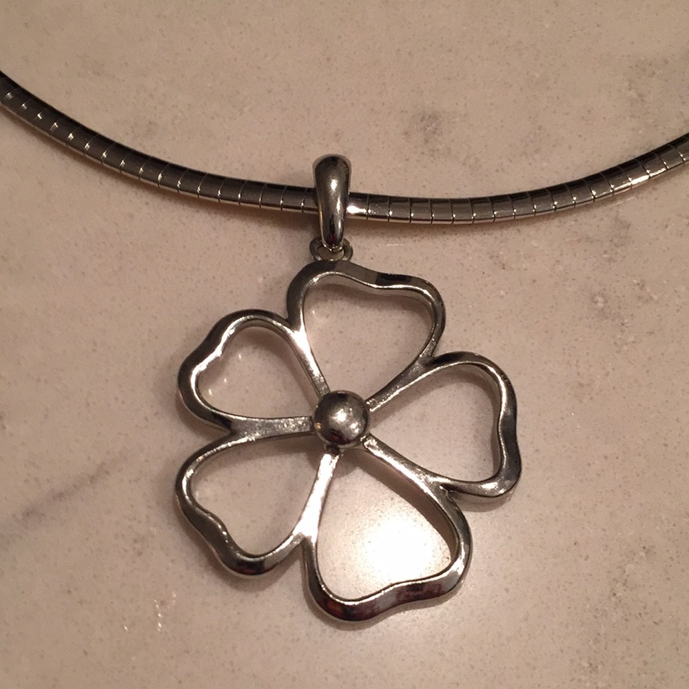 Lia Sophia silver tone enchancer